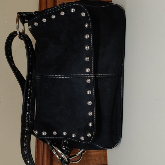 Kathy Van Zeeland Studded Shoulder Bag - Picture 3 of 17